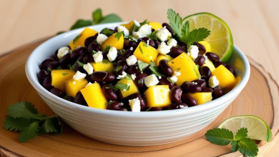 Black Bean and Mango Salad