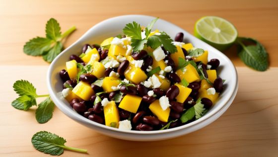 Black Bean and Mango Salad