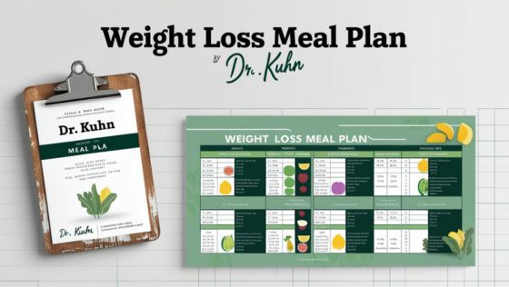 meal plan from dr kuhn for Weight Loss